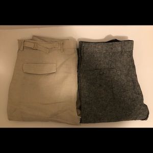 Size 36 linen pants bundle (lot 1)
